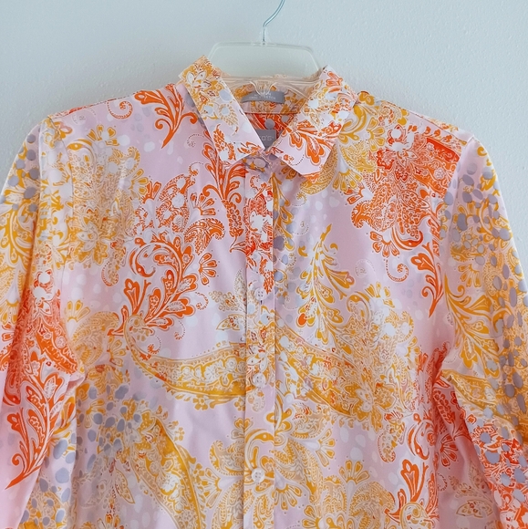 Chico's Cotton Shirt, size 1 - Picture 8 of 16